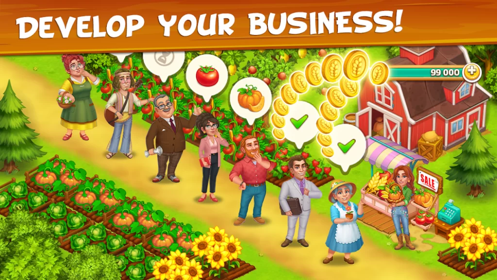 Farm Town: Fazenda feliz v3.95 Apk Mod (Dinheiro Infinito) Download 2023 -  Night Wolf Apk