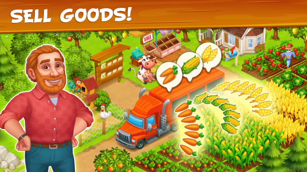 Farm Town: Fazenda feliz v3.95 Apk Mod (Dinheiro Infinito) Download 2023 -  Night Wolf Apk