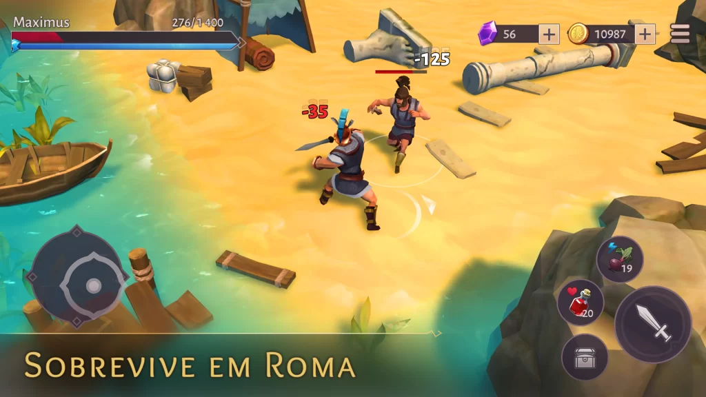 Gladiators: Sobrevivência Roma