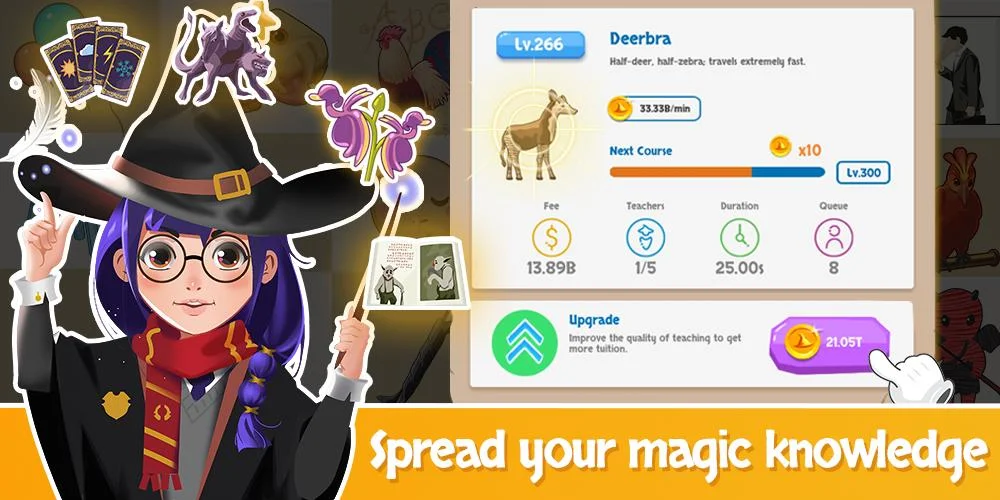 Idle Wizard School