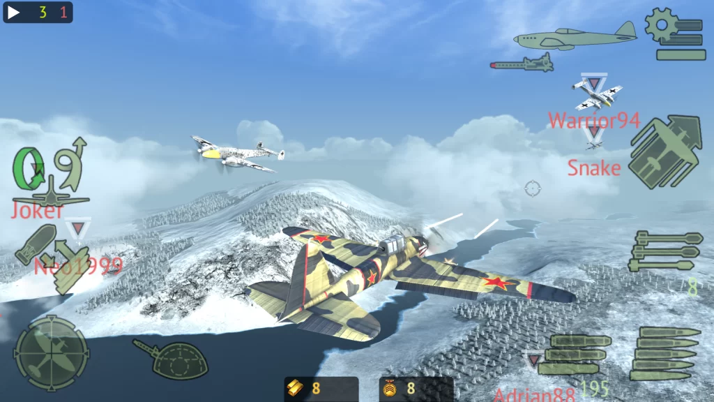 Warplanes