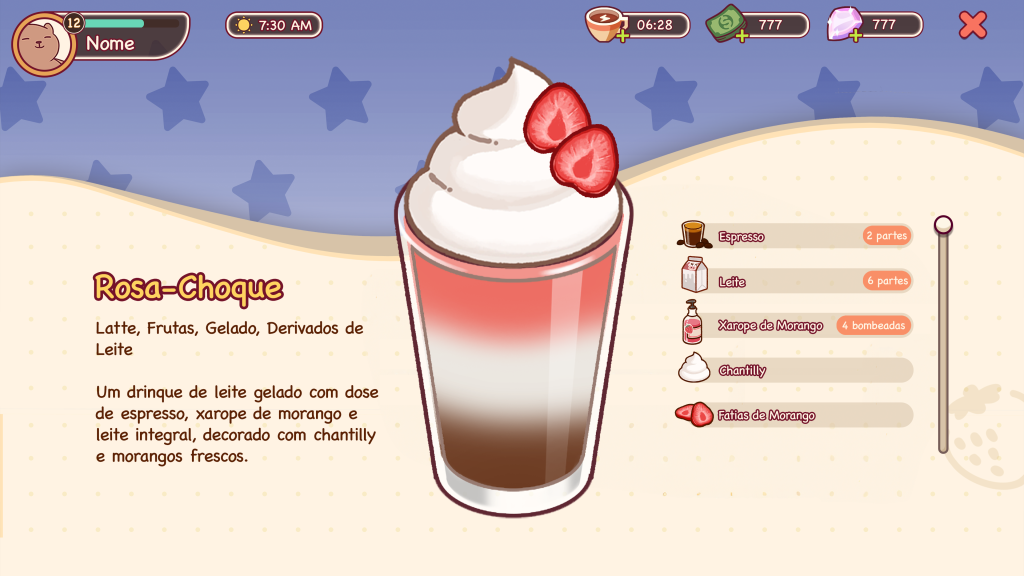 Gameplay do Good Coffee Great Coffee com dinheiro infinito