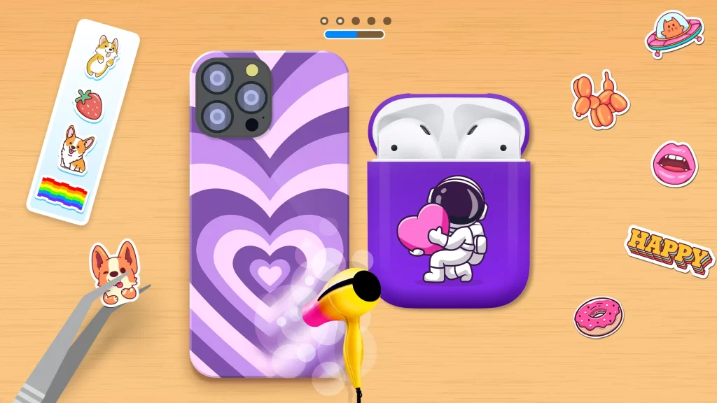Phone Case DIY mod com dinheiro infinito personalizando capinha