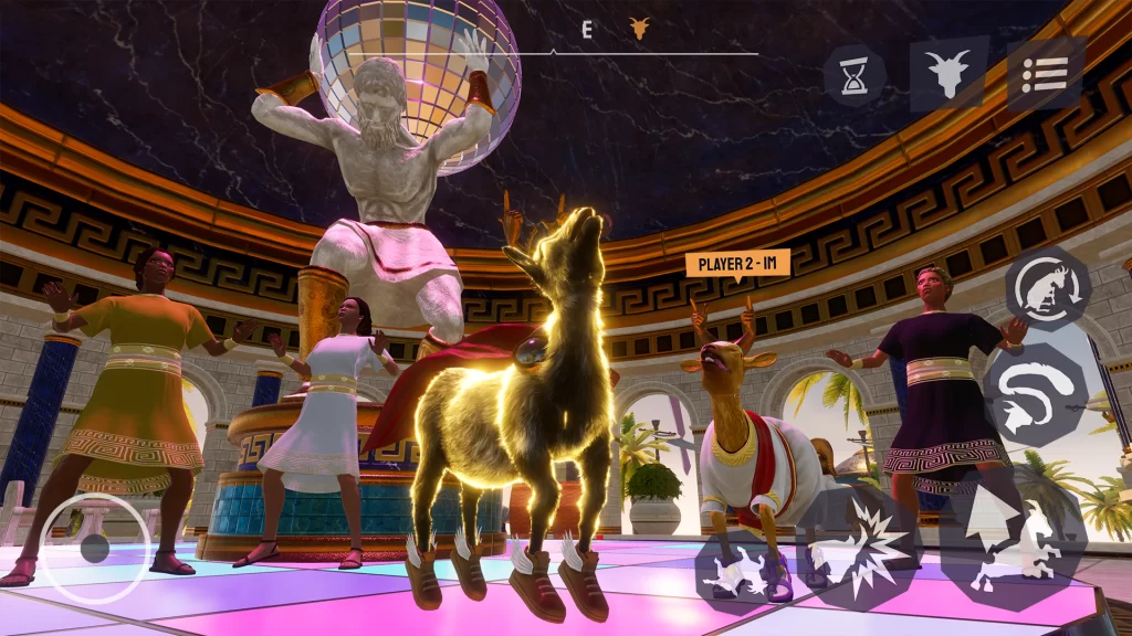Gameplay de Goat Simulator 3 Multiverse no Android
