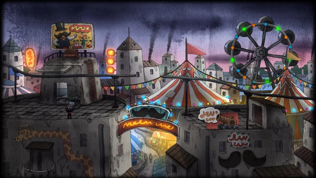 Gameplay do woolly boy and the circus