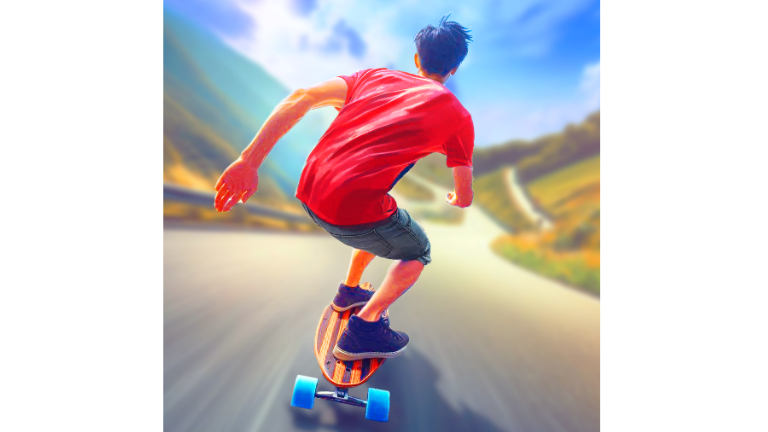 Downhill Racer MOD APK Dinheiro Infinito