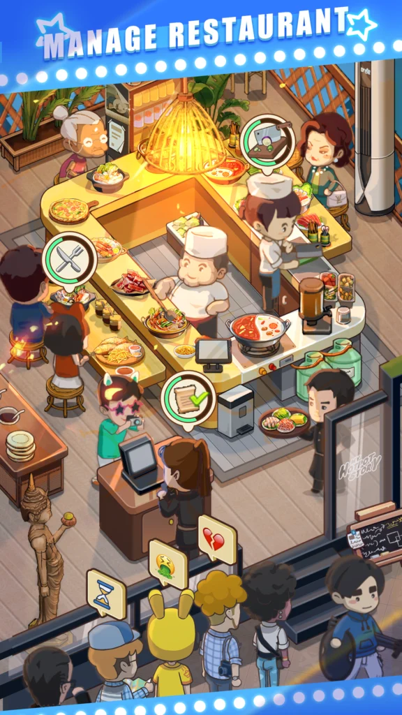 My HotPot Story Mod APK Dinheiro Infinito